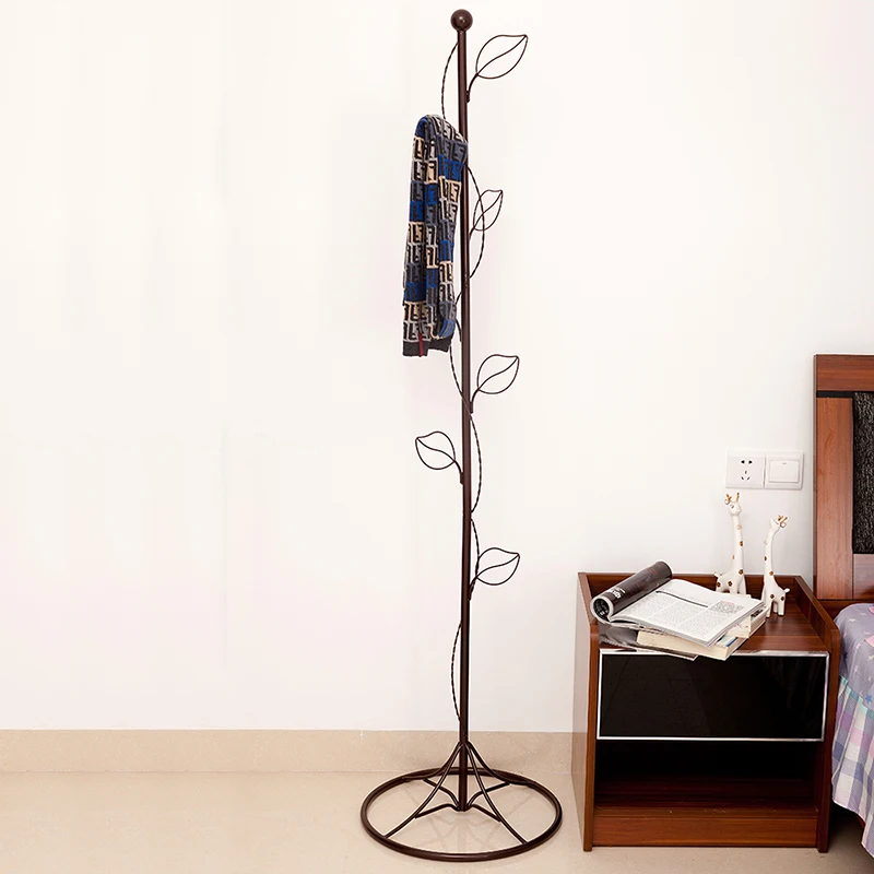 Metal Coat Rack Tree Style Bedroom Floor Racks, Hangers Creative Clothes Rackcoat rackmetal