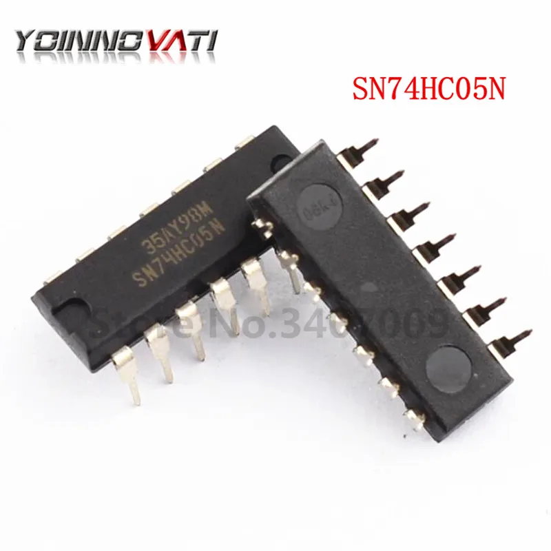 10PCS SN74HC05N DIP14 SN74HC05 74HC05 Buffer and line driver Hex w/ OD New original | Обустройство дома