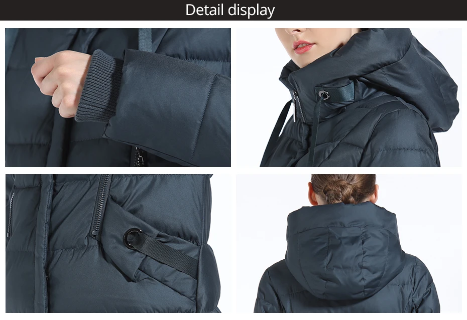 Feminina com Capuz Gasman Jaqueta Nova Grosso Bio Marca Cabolsa Feminino Longo Inverno Quente Parka Moda Feminina Coleção 1827 2021 10 High Quality Moda Feminina
