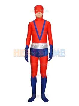

Red and blue Giant Man Superhero Costume Lycra Spandex Halloween costume