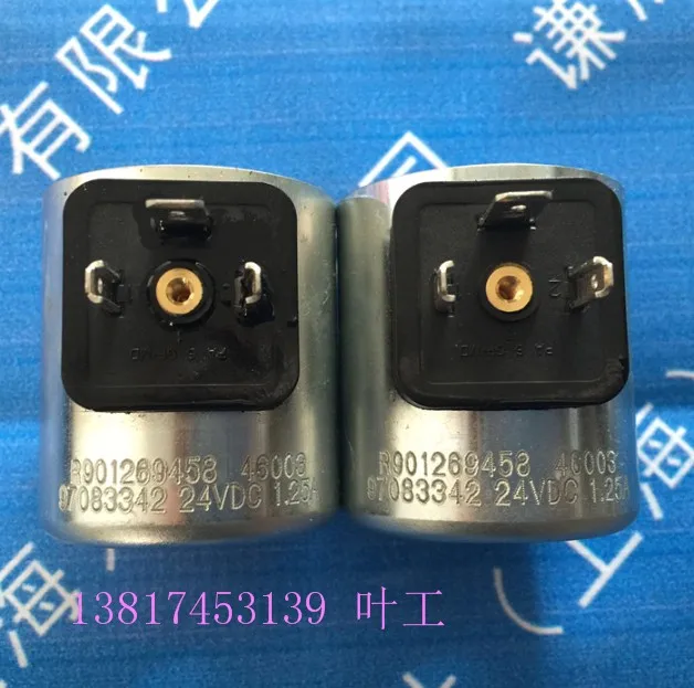 

[ZOB] Rexroth solenoid valve coil: R900021389 (6mm diameter, 24VDC) --2pcs/lot