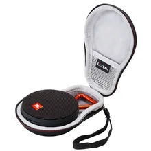 LTGEM EVA жесткий Дорожный Чехол для переноски для JBL Clip 2 или JBL Clip 3 водонепроницаемый портативный Bluetooth динамик. Подходит для usb-кабеля и зарядки