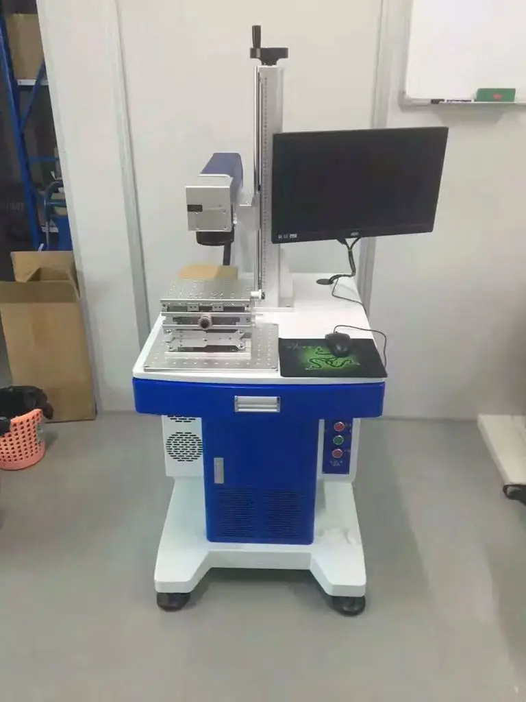 BCXlaser 30 Вт волоконная лазерная маркировочная машина для металла и пластика маркер