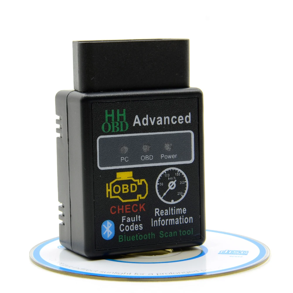 Super OBD Мини HH elm327 Bluetooth автоматический сканер OBDII Elm 327 Obd2 автомобильный диагностический инструмент работает на Android Крутящий момент