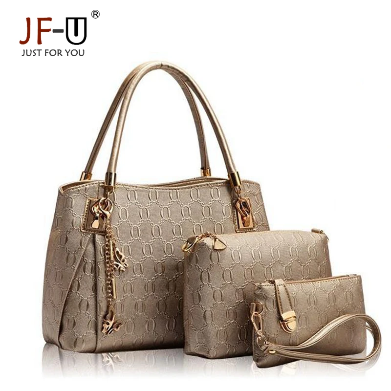 Luxury Handbags Women Bags Designer Female Bag Hobo Tote Set Top-handle shoulder bags Handbag+Messenger Bag+Purse sac a main