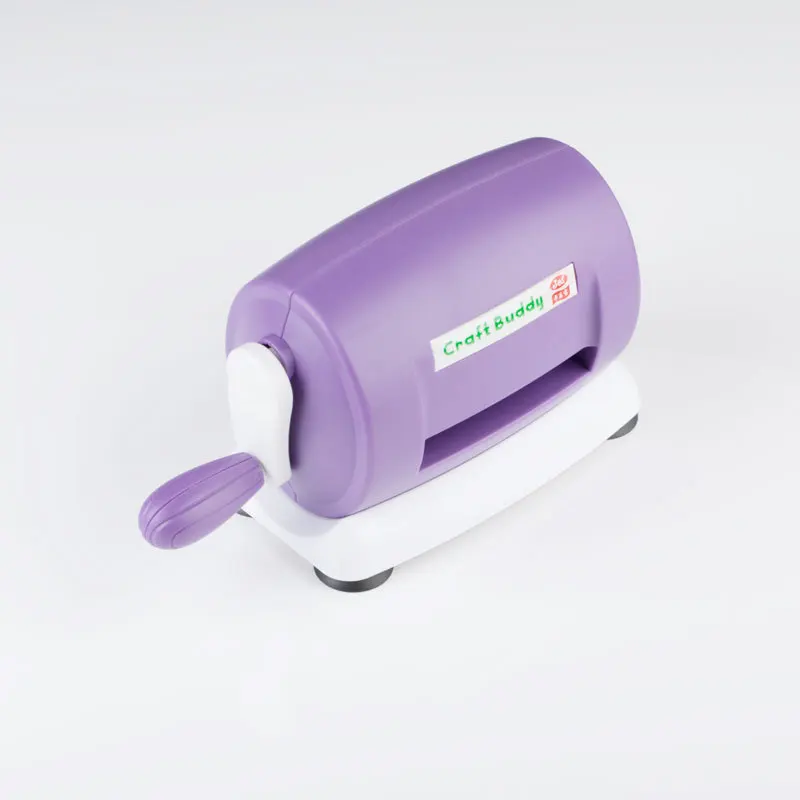 DIY штамповка тиснение машина Скрапбукинг резак для краски бумажная карта высечка машина для дома тиснение инструмент для штамповки розовый фиолетовый - Цвет: B