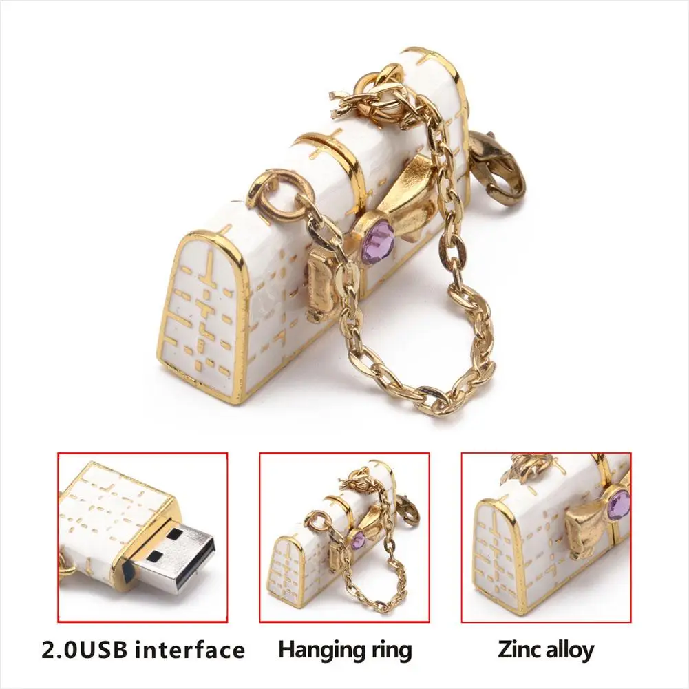 

64MB-64GB Rhinestone Handbag USB Flash Drive Memory Stick Storage Pen U Disk