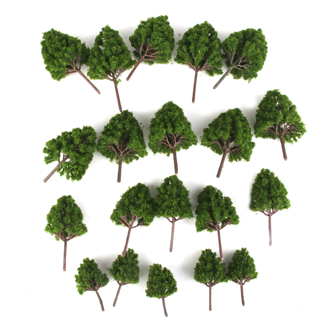 Miniature Models Tree+Grass Mat Lawn Models HO OO N Layout for Architectural