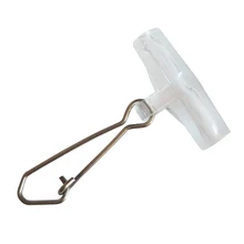 100 штук рыболовный захват поворотный крюк скользящее грузило с крюком приспособления для рыбалки ловля морского карпа аксессуары