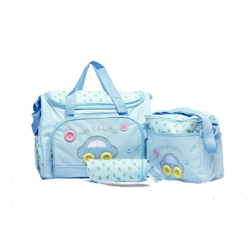 4 шт., сумка для детских подгузников, Сумка 37*16*28 см, сумка для мамы, держатель для детской бутылочки, дорожная сумка для коляски, сумка для