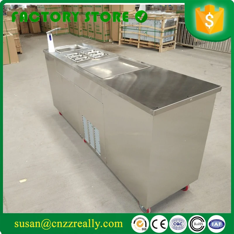 water sink fried ice cream machine small fridge and font b closet b font fried ice