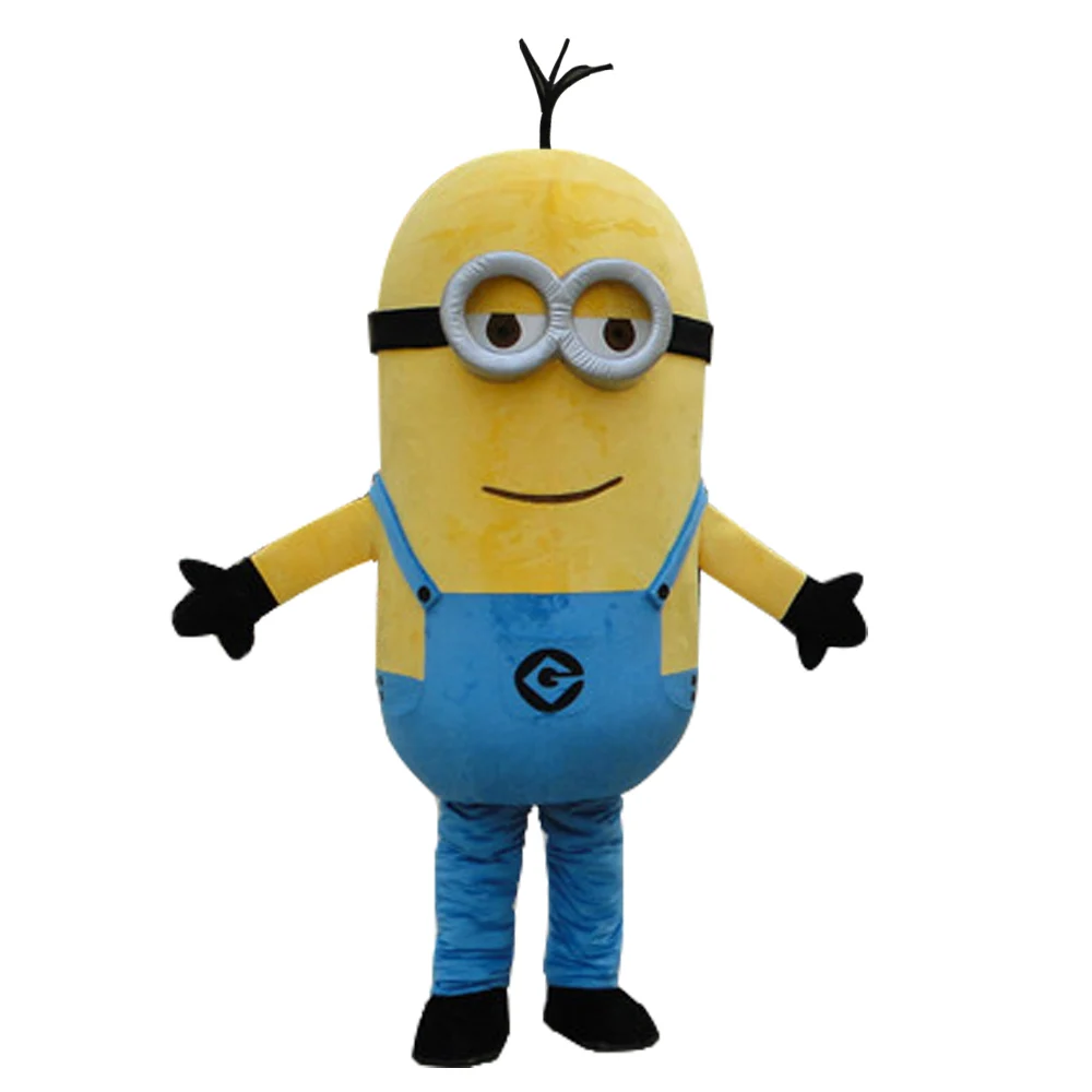 Minions Despicable Me Mascot Costume EPE Fancy Dress Outfit Adult