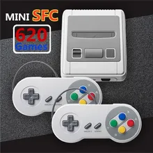 8-битная мини-игровая консоль в стиле ретро, развлекательная система, встроенные 620 игры, портативные Семейные ТВ-игры, поддержка 2 игровой плеер