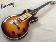 

Electric guitar Gwarem lp custom guitar sunburst color/guitar in china