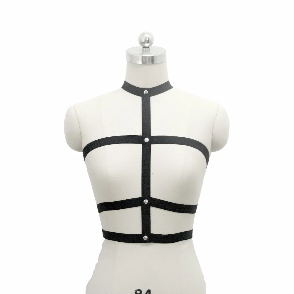 Женский эластичный бандаж бандаж|bondage cage bra|bondage cageelastic harness |