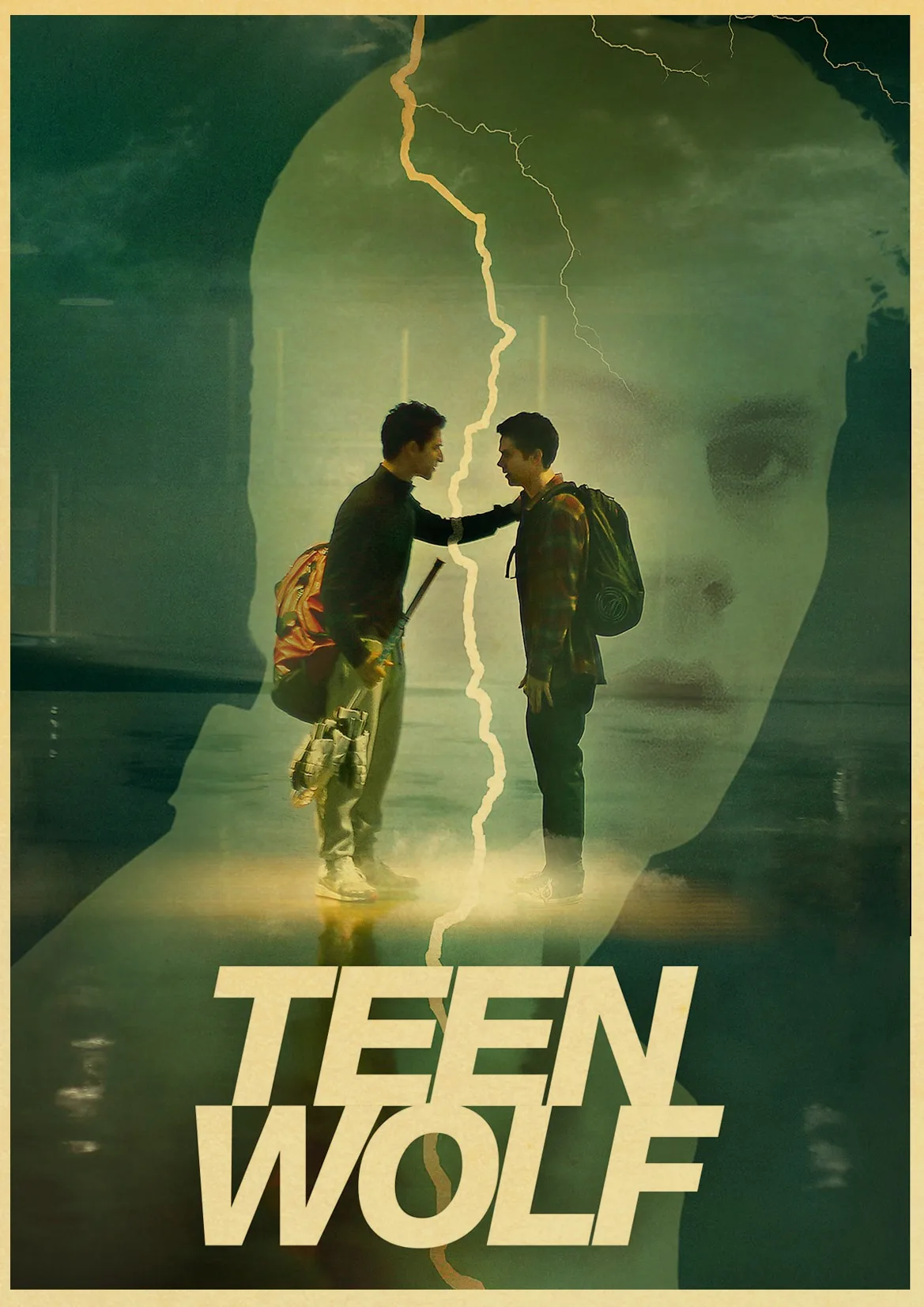 Teen Wolf movie poster print