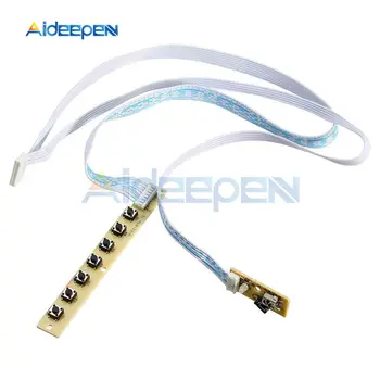 

7 Key Switch TV V29 V59 Edge Keypad Board With Multi-functional interface