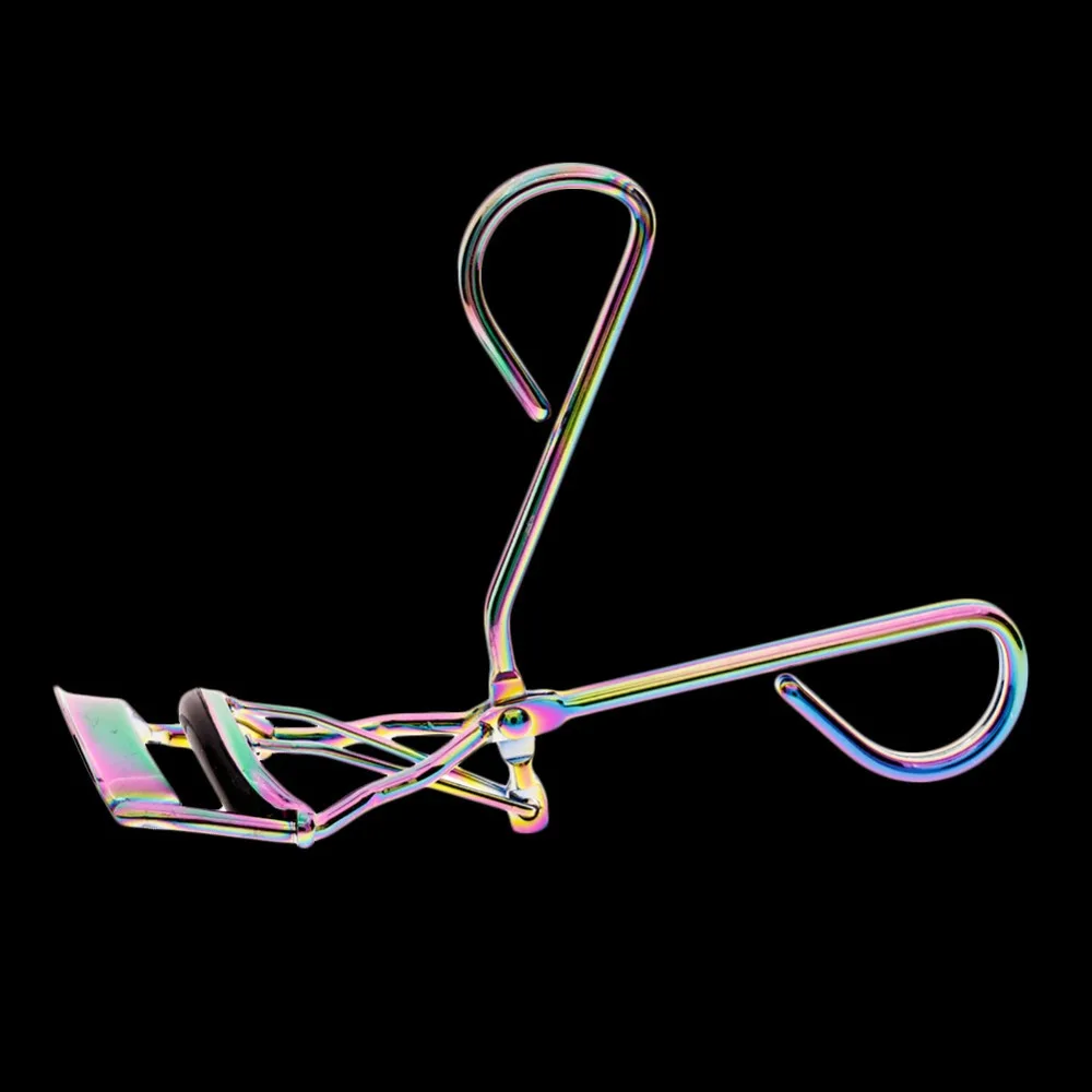 1Pcs Rainbow Colorful Eyelash Curler Makeup False Eye Lash Curling Tool Professional Beauty Supplies #258981 | Красота и здоровье