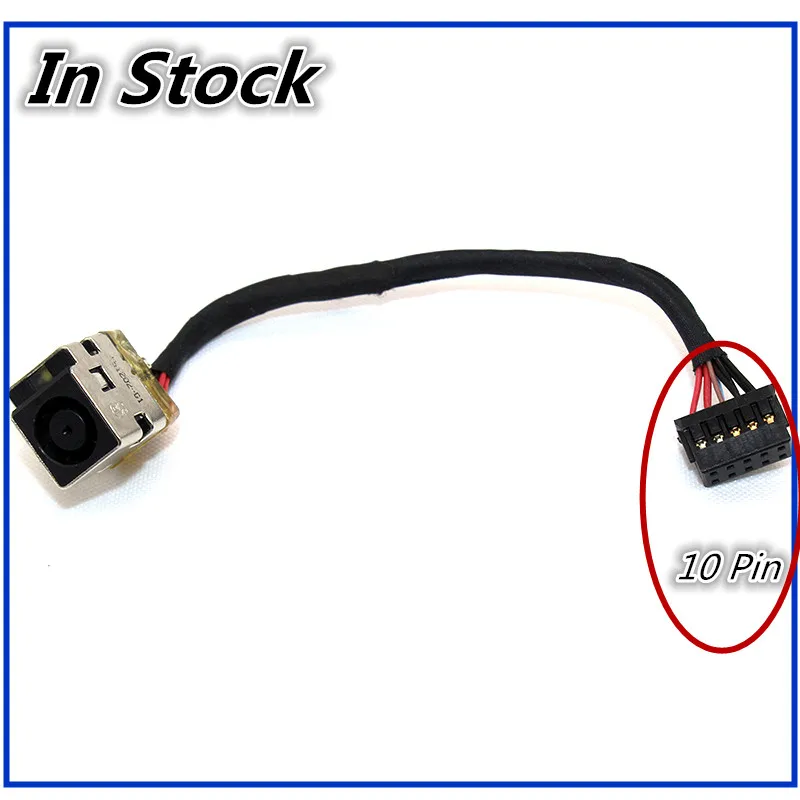2pcs GinTai DC in Power Jack Socket Port Replacement for HP ZBook 15u G3 Mobile Workstation 839233-601 ZBook Studio G4 Mobile Workstation Folio 1030 G1 1020 G1 M-5Y71 ProBook 640 650 G2 