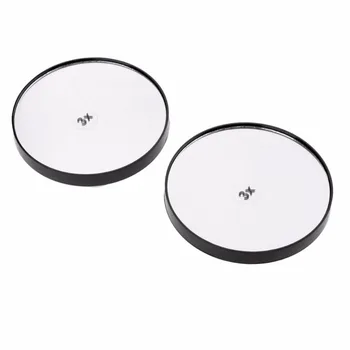 

Magnifying Mirror with Suction Cup Fixture 5.5" Makeup Mirror 2pcs/lot 3X 5X 15X