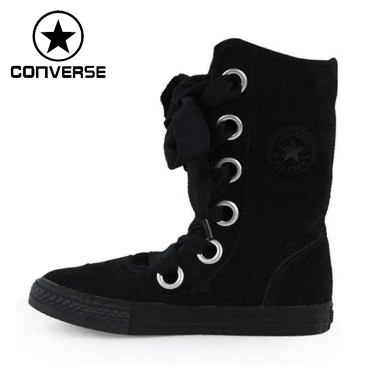 Оригинальные женские туфли для скейтбординга Converse высокие кроссовки|Катание на