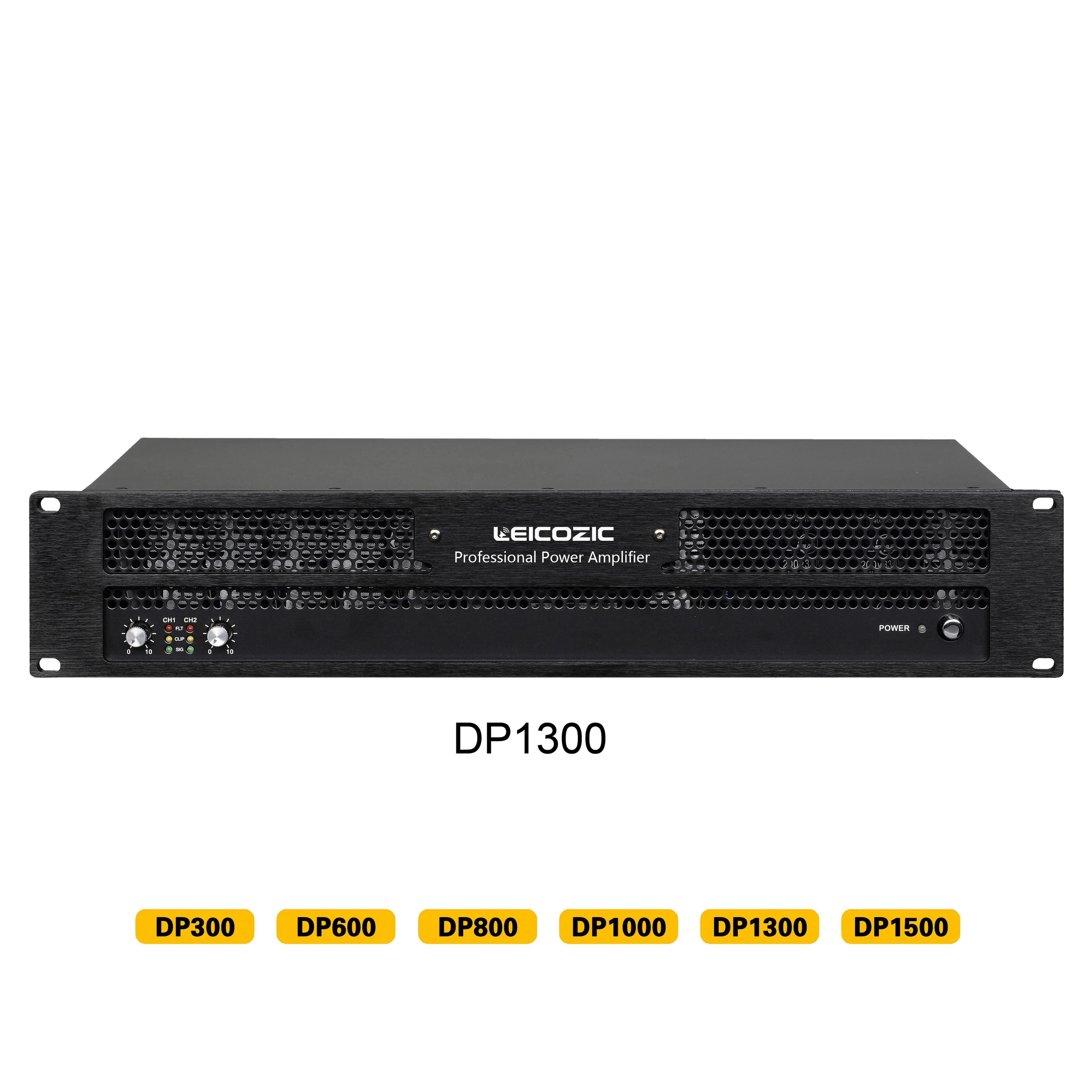 Leicozic DP1300 2 Channel Amplifier 1380W+1380W