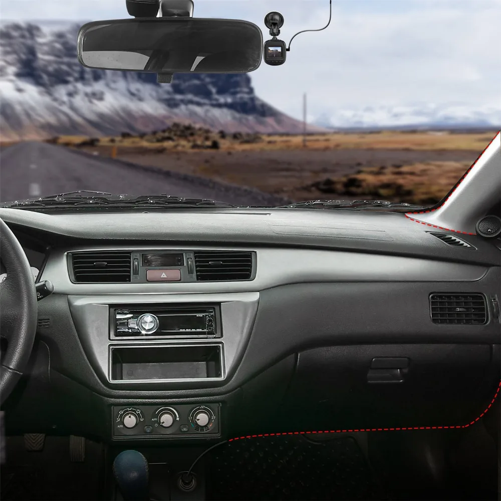 Маленький EYE Dash Cam Дюймов 1 5 дюймов ЖК дисплей Novatek 96223 автомобиль камера