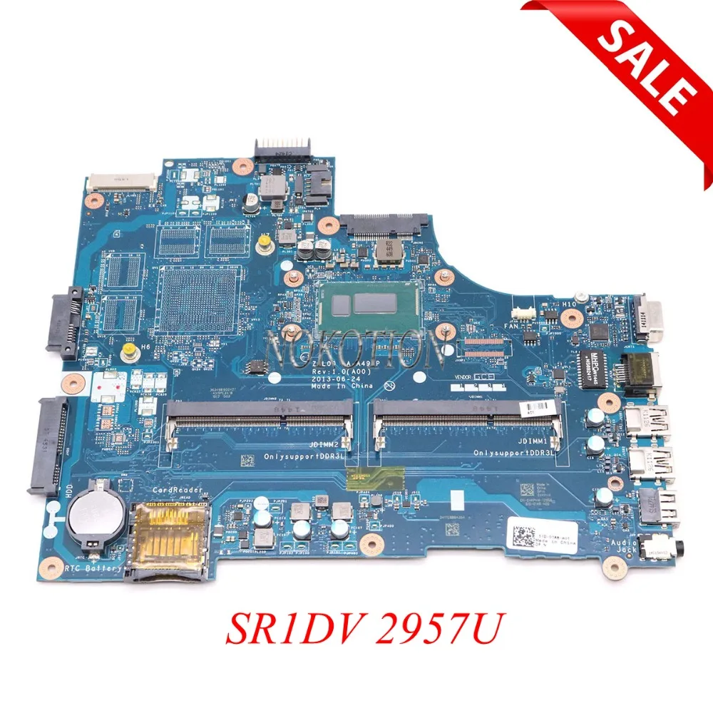 NOKOTION CN-0YKPHW 0 YKPHW YKPHW اللوحة المحمول لديل خط العرض 3540 SR1DV 2957U ZAL00 LA-A491P الرئيسي مجلس اختبار كامل