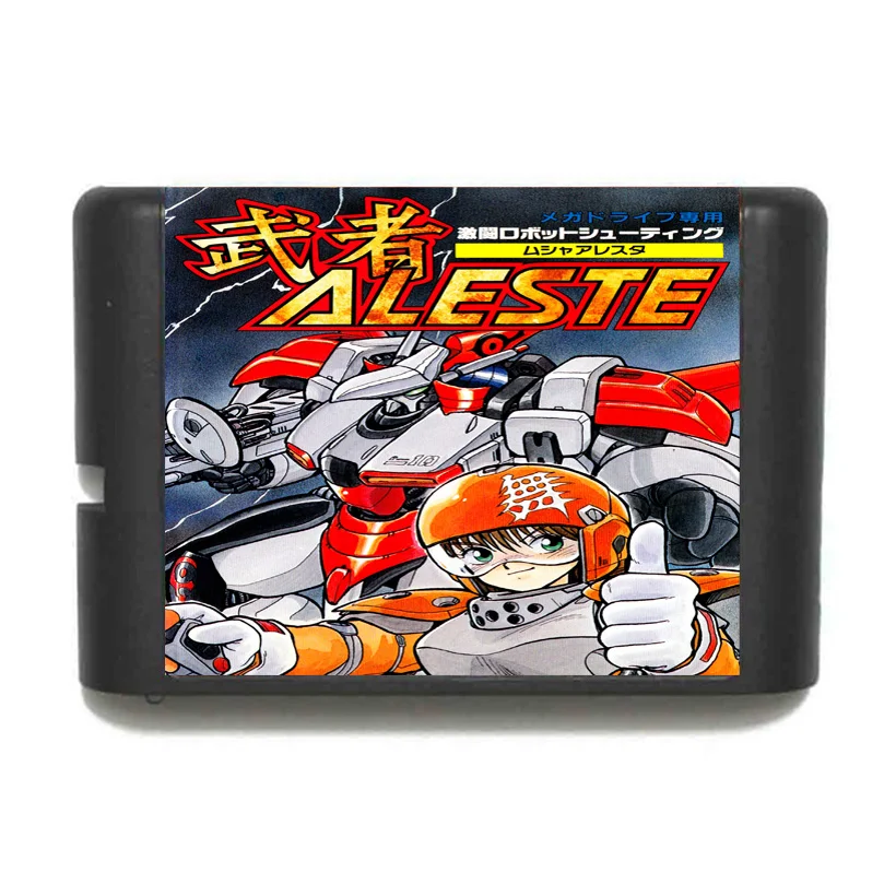 

Musha Aleste - Full Metal Fighter Ellinor 16 bit MD Game Card For Sega Mega Drive For Genesis