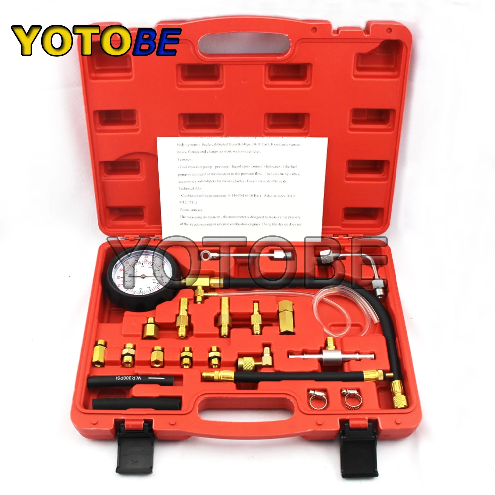 TU-114 Fuel Pressure Gauge Auto Diagnostics Tools For Fuel Injection Pump Tester TU-114 Fuel Pressure Gauge Auto Diagnostics Tools For Fuel Injection Pump Tester