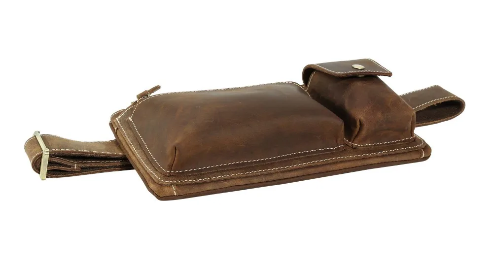 Натуральная кожа Талия пакеты поясная сумка телефон Чехол сумки путешествия талии пакет мужской Малый талии мешок кожаный мешок