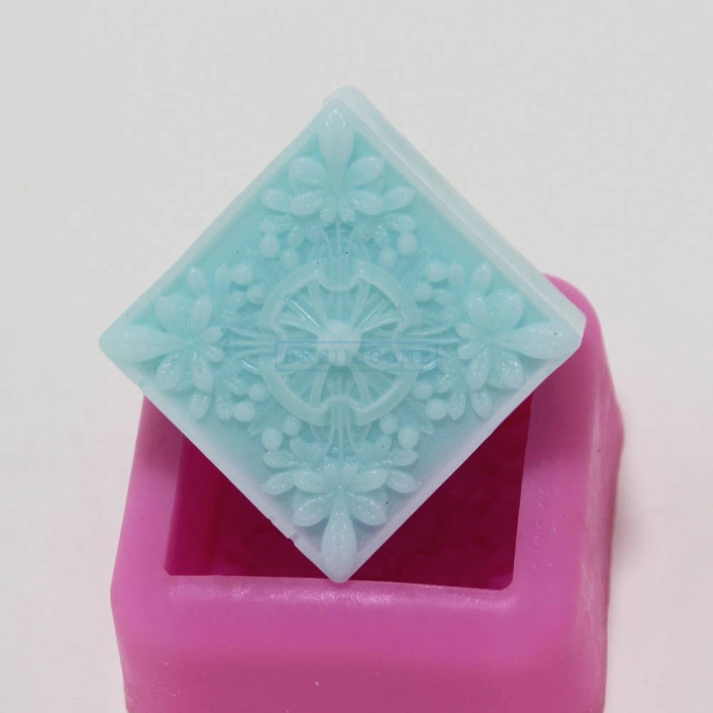Buy BL009 Flower Silicone Soap Mold Silicone Mold