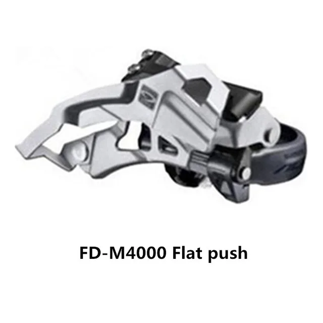 SHIMANO ALIVIO FD-M4000/FD-T4000 плоский пуш-ап/одно кольцо для горного велосипеда передний циферблат 9/27 скорость передний переключатель