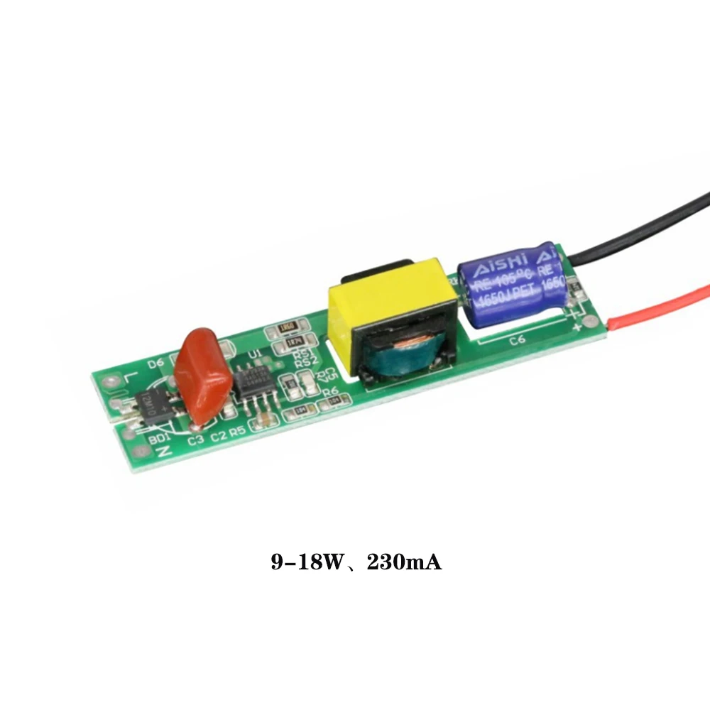 

T5T8 full voltage non-isolated high PF9-18W semicircular tube fluorescent lamp led drive power supply