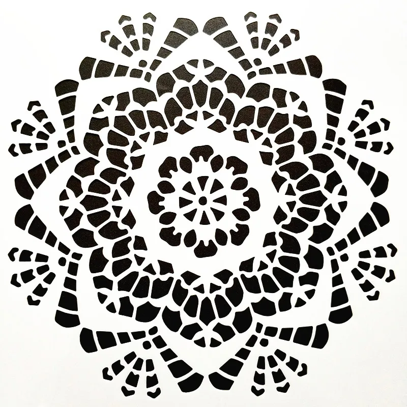 DIY Painting A4 Size Mandala Pattern Stencil Template For Wall Painting Photo Album Decorative Embossing Paper Cards DIY Painting A4 Size Mandala Pattern Stencil Template For Wall Painting Photo Album Decorative Embossing Paper Cards