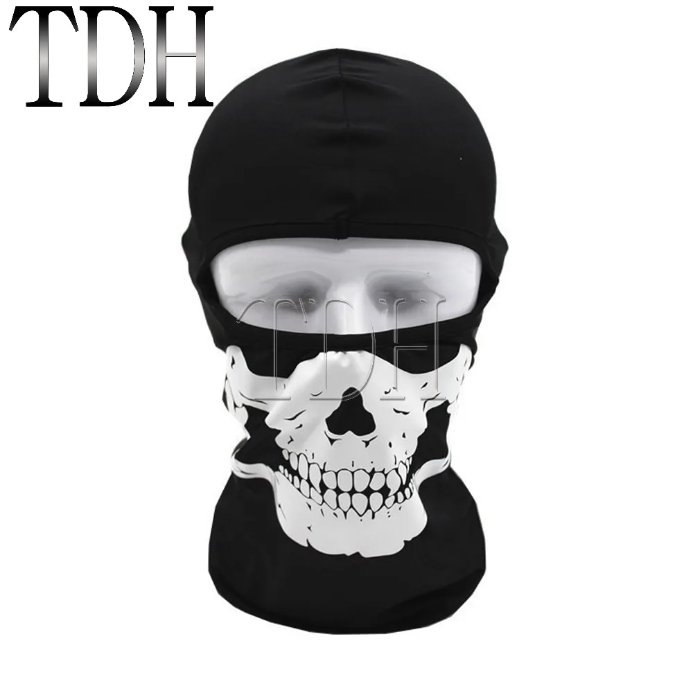 buy Skull Breathable Riding Bicycle Mask Dust proof Hiking Outdoor Sports Head Cover Bike Cycling Protect Full Face Masks