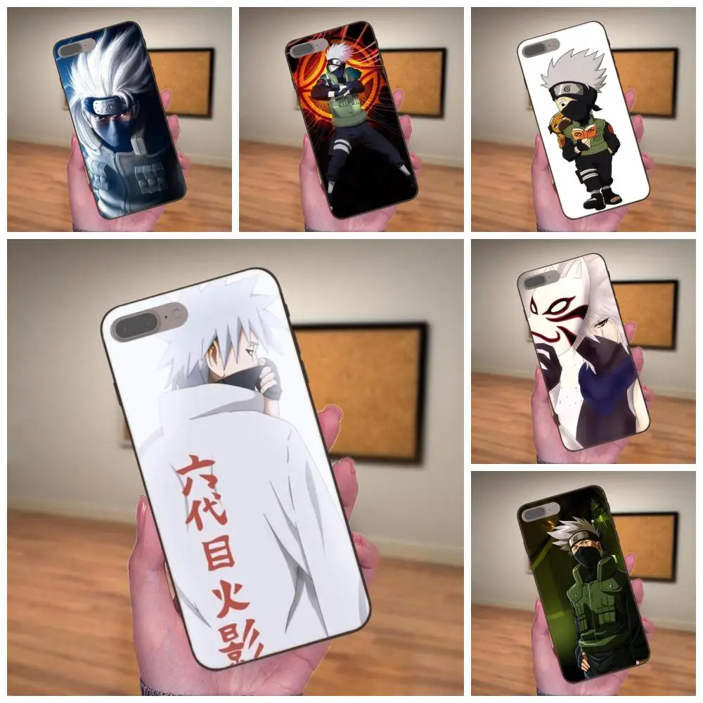 Для Apple iPhone 4 4S 5 5S SE 6 6S 7 8 Plus X XS Max XR мягкие чехлы из кожи японского аниме Наруто