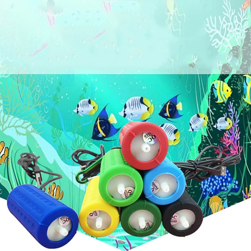 

New Mini USB Aquarium Fish Tank Oxygen Air Pump Mute Energy Saving Supplies Aquatic Terrarium Fish Tank Accessories