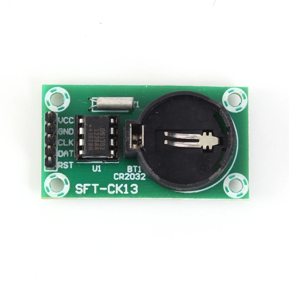 Модуль часов в режиме реального времени RTC DS1302 модуль для Arduino AVR ARM PIC SMD замена