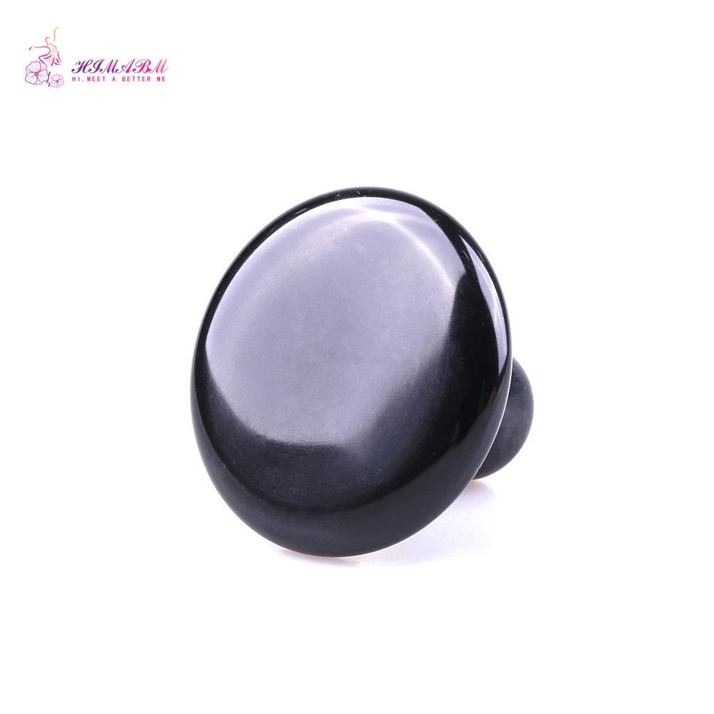 1 Pcs obsidian jade small mushroom massage for face beauty relax health body chakra reiking healing stone health tool 1 Pcs obsidian jade small mushroom massage for face beauty relax health body chakra reiking healing stone health tool
