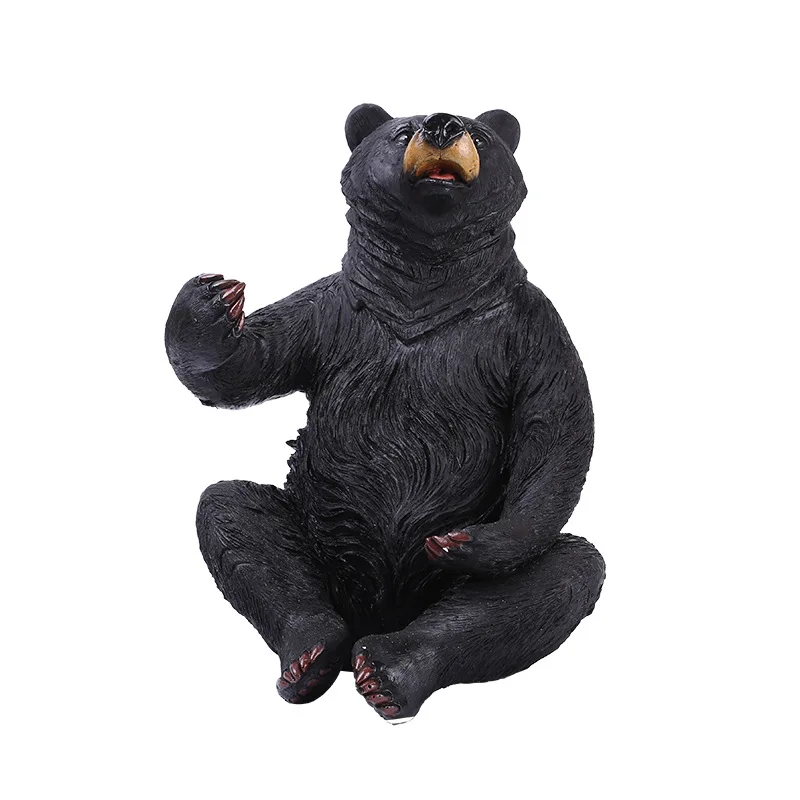 

Nordic home resin crafts bear wine rack wholesale handmade custom red wine wine rack decorations ornaments