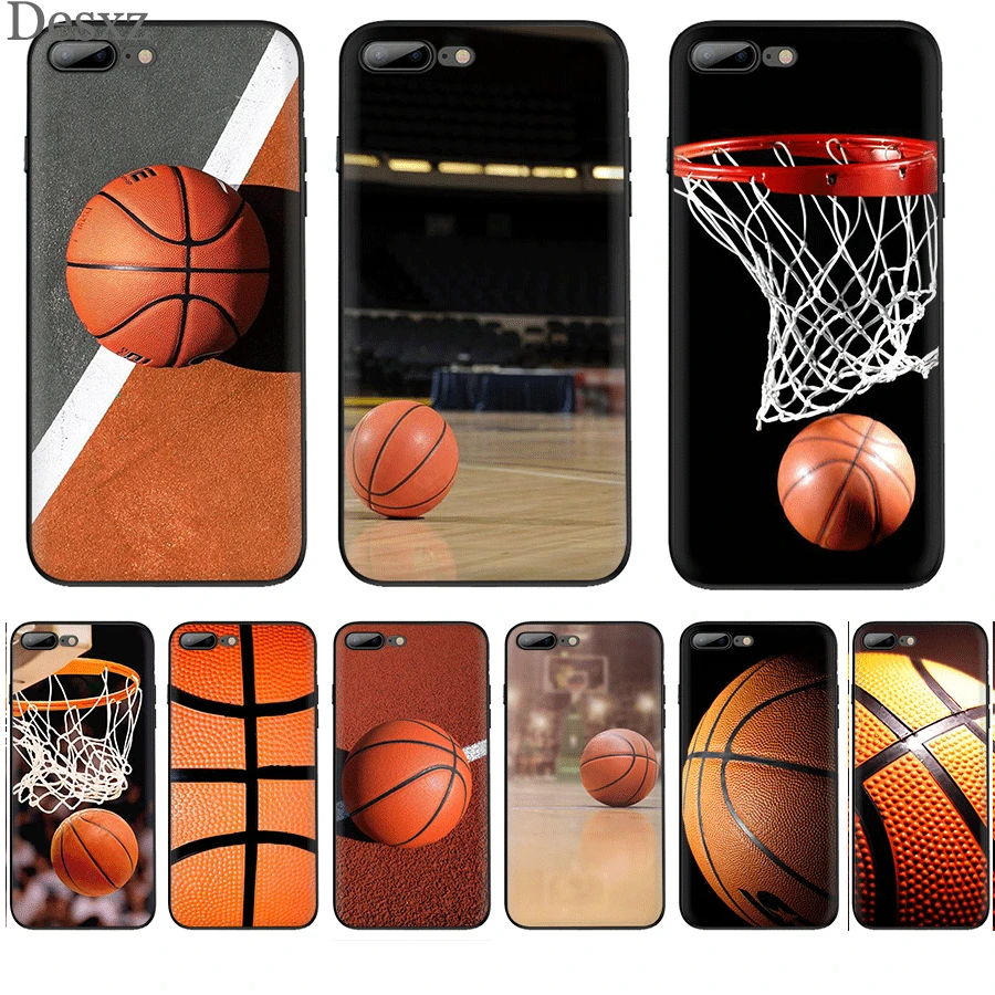 Баскетбольный чехол для мобильного телефона TPU iPhone 11 Pro XR X XS Max 7 8 6 6S Plus 5S SE 5