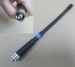 OPPXUN черный EP 175 антенны SMA-F VHF/UHF 144/430 мГц для baofeng UV5R BF888S kenwood TK3307 TK3160 wouxun puxing Радио