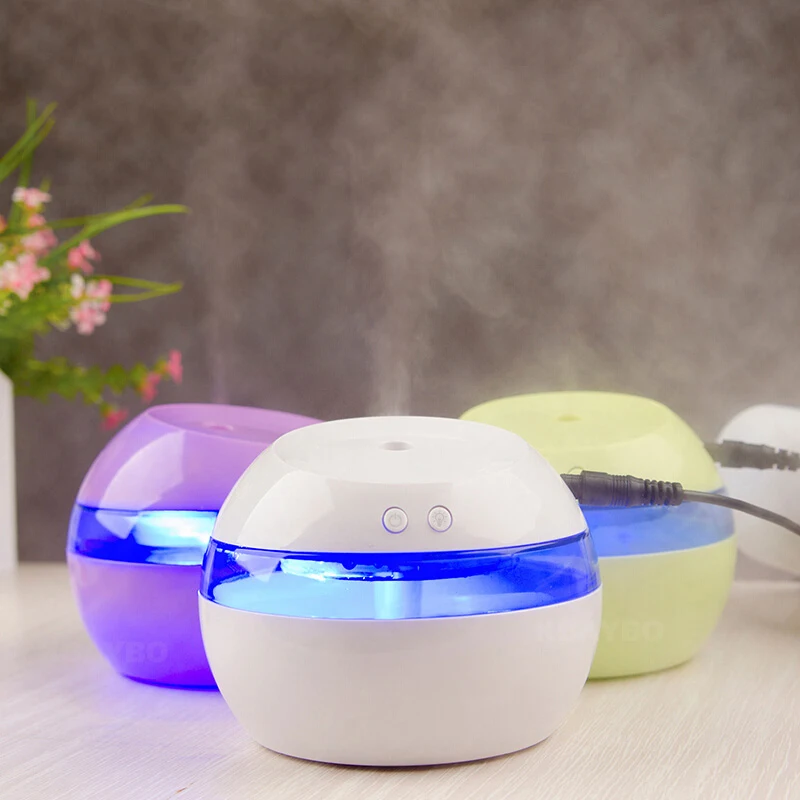 

KBAYBO DC 5V Air Aroma LED Color Electric Aromatherapy Essential Oil Diffuser Ultrasonic Humidifier Free Shipping for Home
