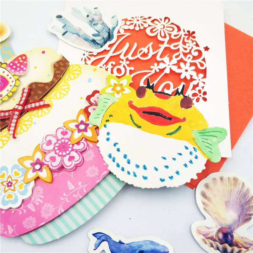 

AZSG Chubby blowfish Cutting dies/scrapbooking dies metal Dies scrapbooking Dies