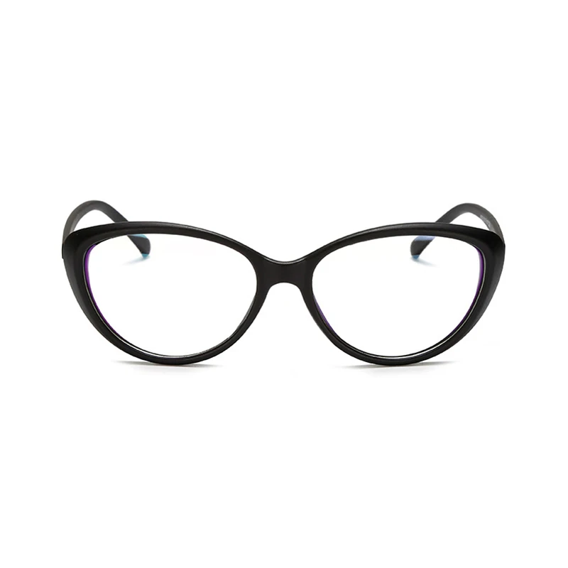 Оправа для очков в стиле кошачьи глаза прозрачные линзы женские Брендовые очки оптические оправы близорукость Nerd черная красная оправа для очков