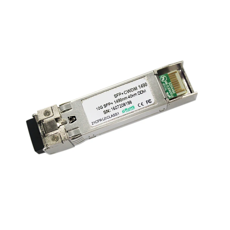 

10 pieces cwdm sfp Module 1470nm-1610nm wavelength 10G 40KM CWDM SFP+ Compatible with cisco Huawei