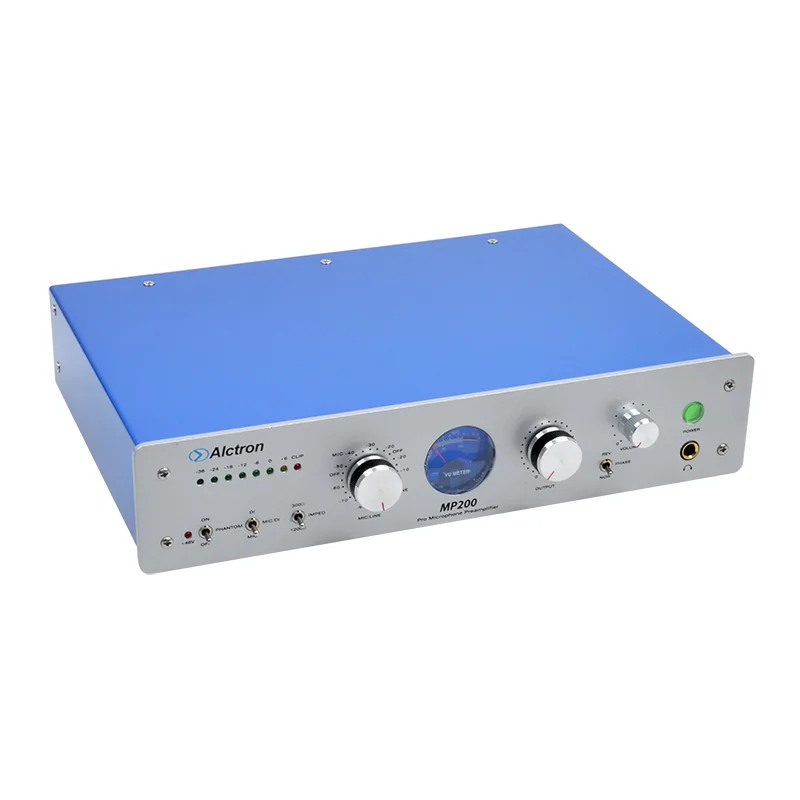 

Alctron MP200 Pro Tube Microphone Preamplifier professional recording mic amplifier with 48V phantom power