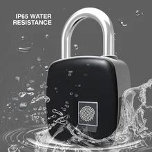 Зарядка через usb отпечатков пальцев замок Smart Детская безопасность Блокировка кабинета безопасности замки для детей Keyless Водонепроницаемый двери замок замки