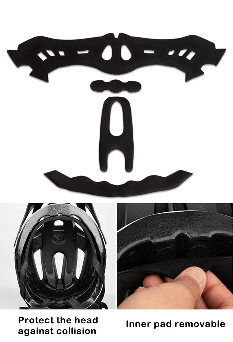 CAIRBULL Kids Bike Helmet MTB Road Racing Bicycle Helmet Children 3 in1 Detachable Pro Protection Cycling Helmet Cascos Ciclismo